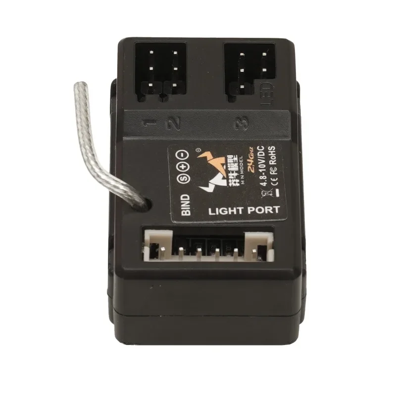 Full Metal Gearbox 2322 2600KV Brushless Motor AM32 45A ESC 21g Servo/2CH Receiver for RC Car Crawler MN82 MN78 MN168 MN99 MN98