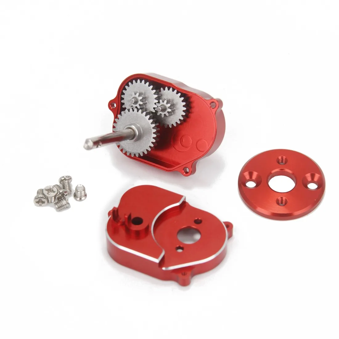 Full Metal Gearbox 2322 2600KV Brushless Motor AM32 45A ESC 21g Servo/2CH Receiver for RC Car Crawler MN82 MN78 MN168 MN99 MN98
