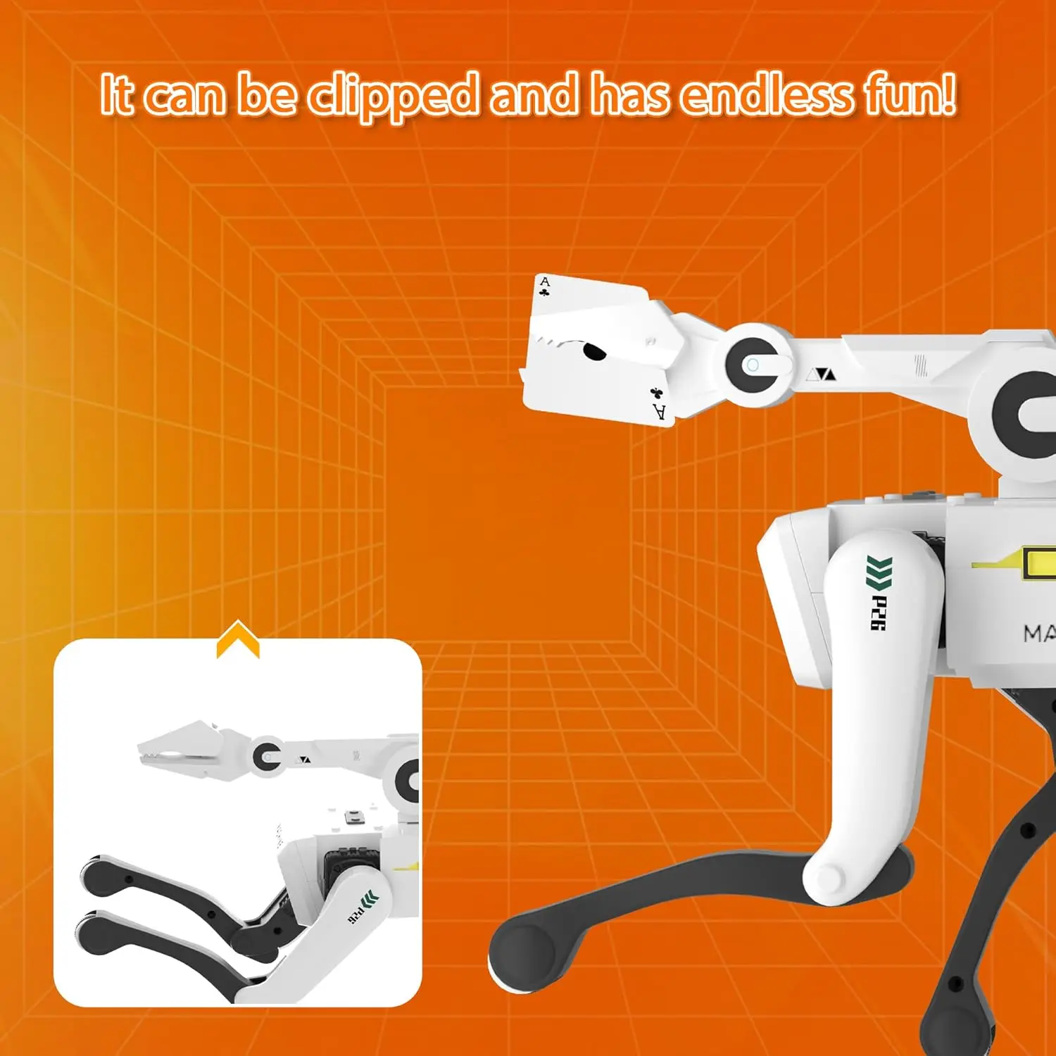 RC Mechanical Dog Multifunction Intelligent RC Robot Dog Sing Dance Programmable Interactive Bionic Smart Robot Dog Toy Gift
