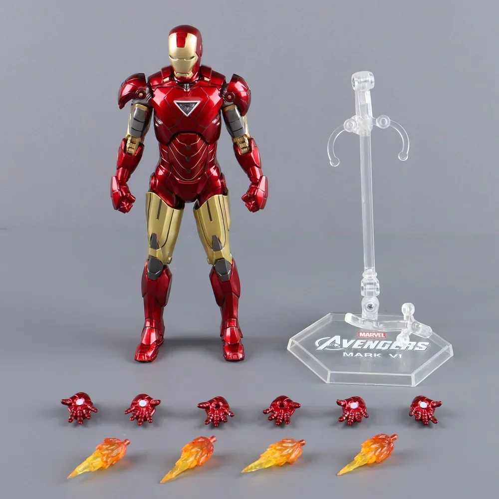ZD Toys Iron Man MK1 MK2 MK3 MK4 MK5 MK6 MK7 MK42 MK43 MK45 MK46 War Machine Movie Action Figure 7 Inches Adult Collectible Toys