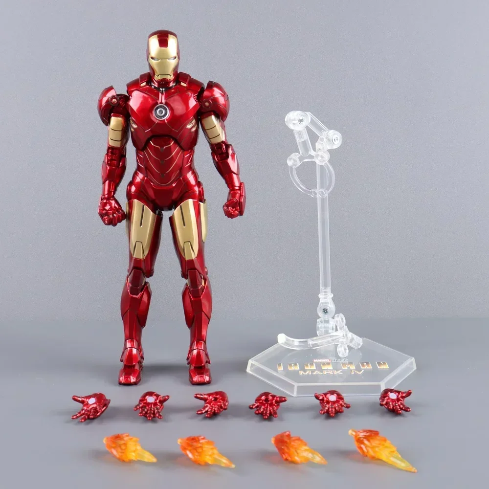 ZD Toys Iron Man MK1 MK2 MK3 MK4 MK5 MK6 MK7 MK42 MK43 MK45 MK46 War Machine Movie Action Figure 7 Inches Adult Collectible Toys