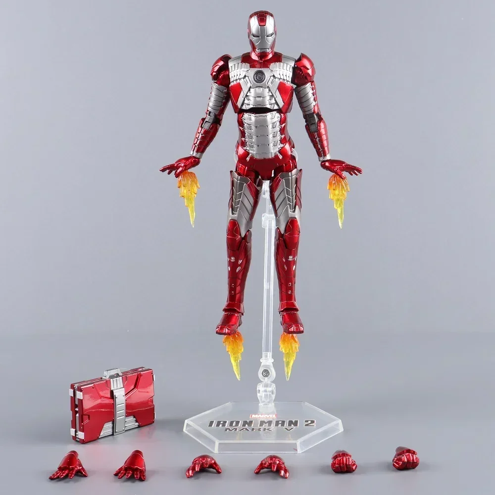 ZD Toys Iron Man MK1 MK2 MK3 MK4 MK5 MK6 MK7 MK42 MK43 MK45 MK46 War Machine Movie Action Figure 7 Inches Adult Collectible Toys
