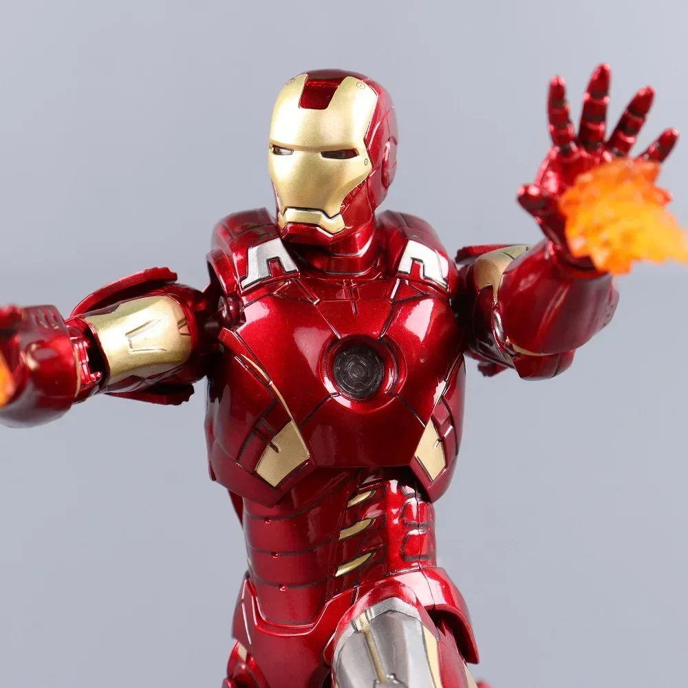 ZD Toys Iron Man MK1 MK2 MK3 MK4 MK5 MK6 MK7 MK42 MK43 MK45 MK46 War Machine Movie Action Figure 7 Inches Adult Collectible Toys