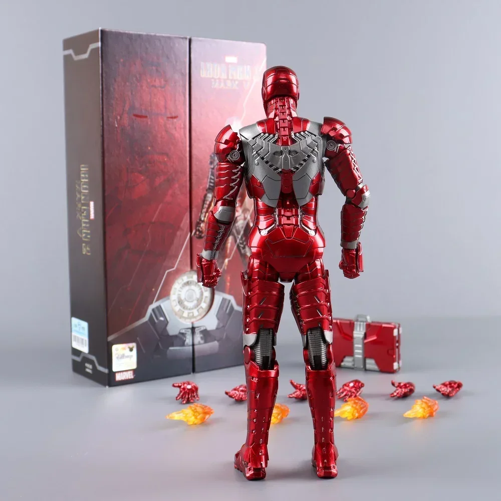 ZD Toys Iron Man MK1 MK2 MK3 MK4 MK5 MK6 MK7 MK42 MK43 MK45 MK46 War Machine Movie Action Figure 7 Inches Adult Collectible Toys