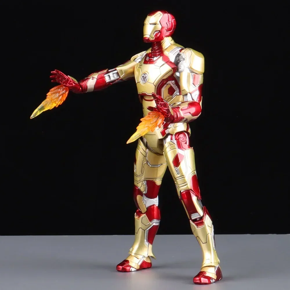 ZD Toys Iron Man MK1 MK2 MK3 MK4 MK5 MK6 MK7 MK42 MK43 MK45 MK46 War Machine Movie Action Figure 7 Inches Adult Collectible Toys