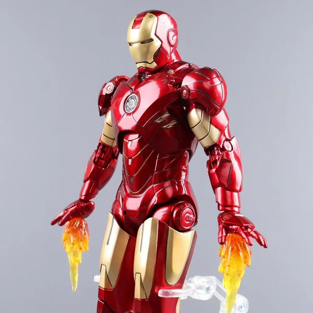 ZD Toys Iron Man MK1 MK2 MK3 MK4 MK5 MK6 MK7 MK42 MK43 MK45 MK46 War Machine Movie Action Figure 7 Inches Adult Collectible Toys