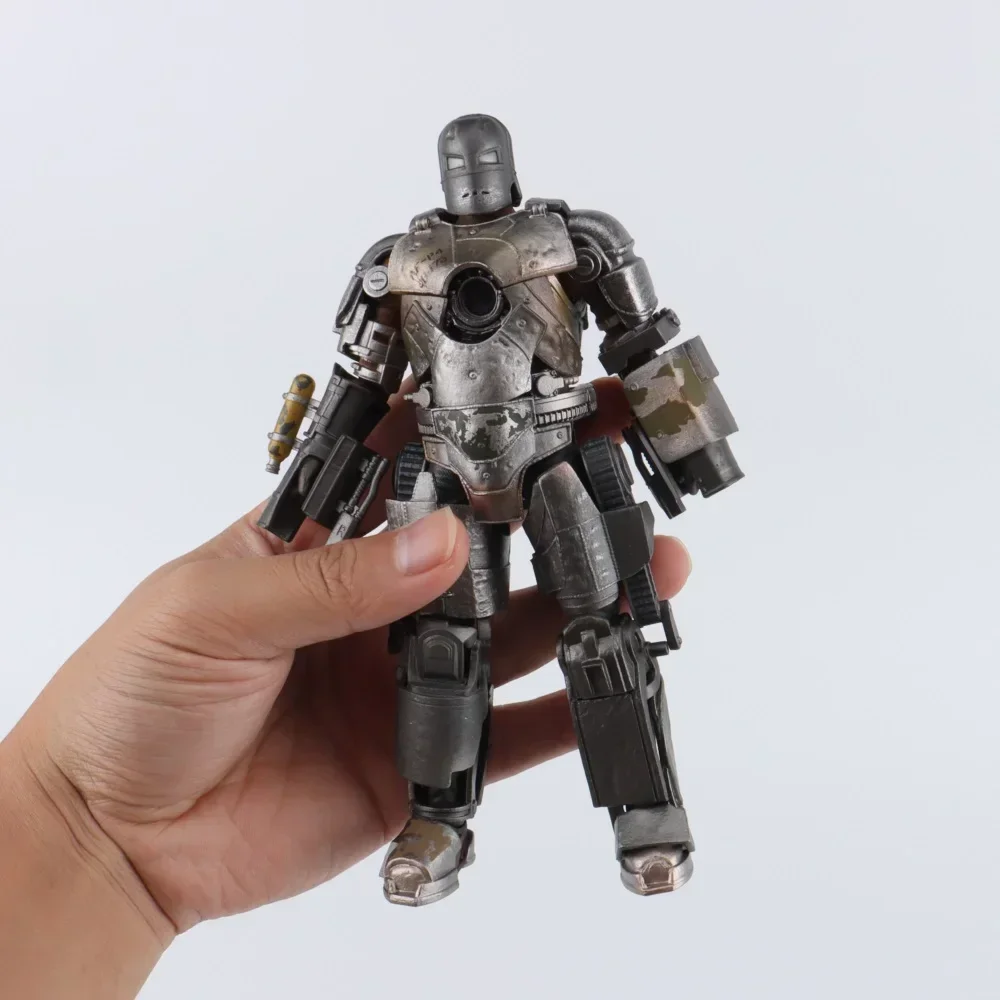 ZD Toys Iron Man MK1 MK2 MK3 MK4 MK5 MK6 MK7 MK42 MK43 MK45 MK46 War Machine Movie Action Figure 7 Inches Adult Collectible Toys