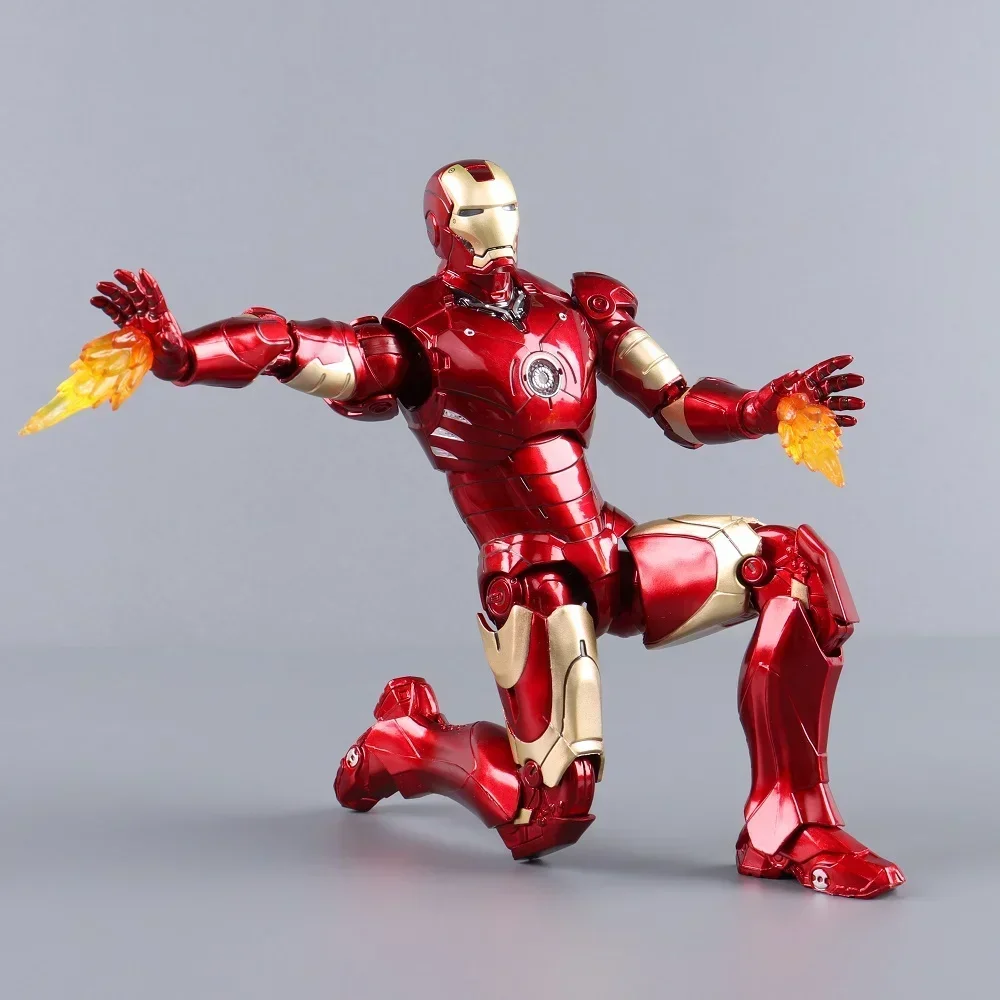 ZD Toys Iron Man MK1 MK2 MK3 MK4 MK5 MK6 MK7 MK42 MK43 MK45 MK46 War Machine Movie Action Figure 7 Inches Adult Collectible Toys