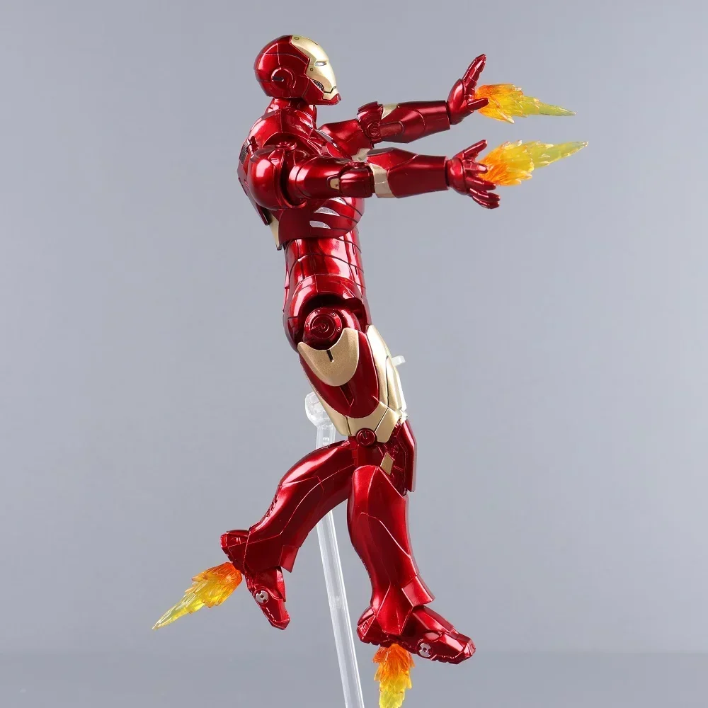 ZD Toys Iron Man MK1 MK2 MK3 MK4 MK5 MK6 MK7 MK42 MK43 MK45 MK46 War Machine Movie Action Figure 7 Inches Adult Collectible Toys