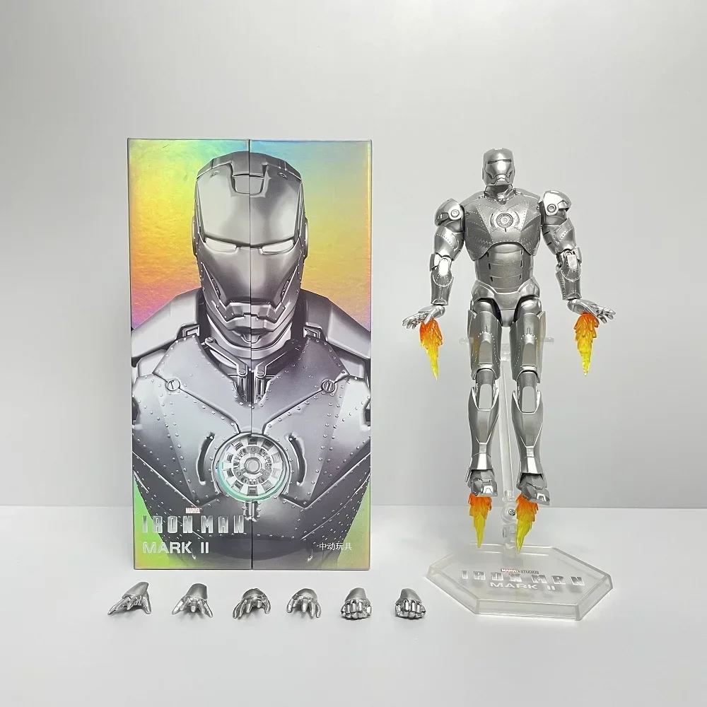 ZD Toys Iron Man MK1 MK2 MK3 MK4 MK5 MK6 MK7 MK42 MK43 MK45 MK46 War Machine Movie Action Figure 7 Inches Adult Collectible Toys