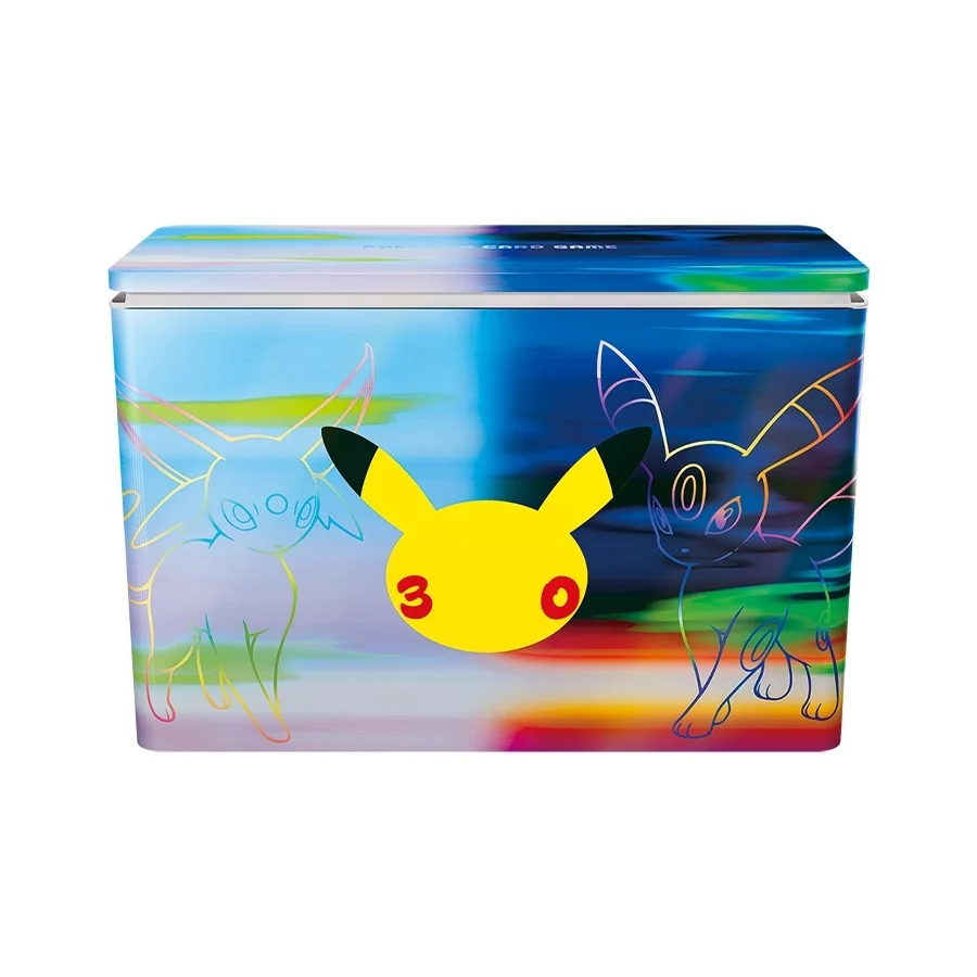 Original Traditional Chinese Pokemon Cards Trading PTCG 30th CELEBRATION Premium Deck Set Espeon Umbreon Anniversary Advanced