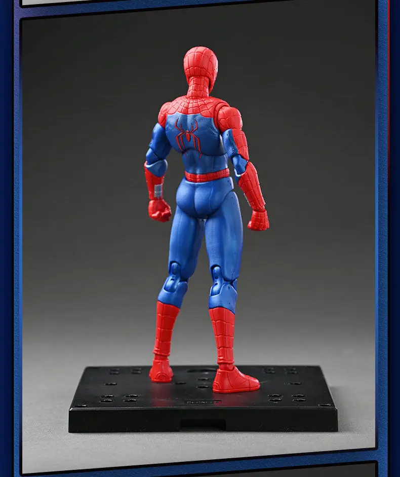 Blokees Spider Man Brand New Day Invisible Woman Jeff The Land Shark Champion Class Version Assembled Model Action Figure Toys