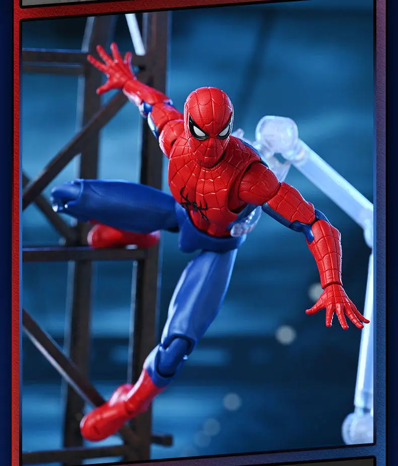 Blokees Spider Man Brand New Day Invisible Woman Jeff The Land Shark Champion Class Version Assembled Model Action Figure Toys