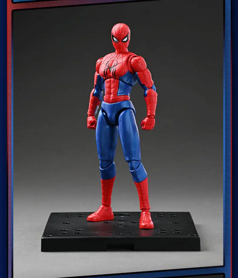 Blokees Spider Man Brand New Day Invisible Woman Jeff The Land Shark Champion Class Version Assembled Model Action Figure Toys