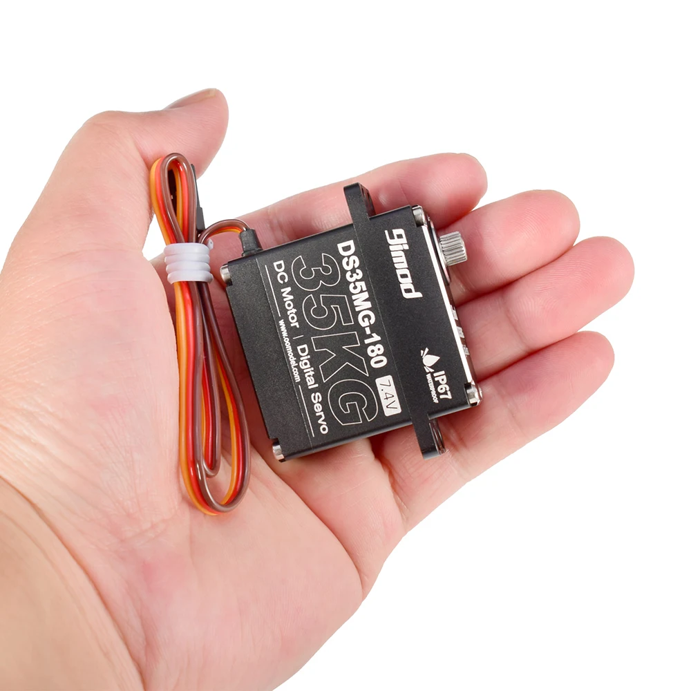 9imod DS35MG 35kg Waterproof Servo 180°/270° Full Aluminum Case Stainless Steel Gear High Torque for 1/8 1/10 RC Car