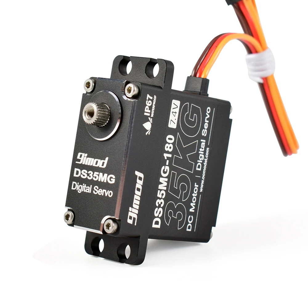 9imod DS35MG 35kg Waterproof Servo 180°/270° Full Aluminum Case Stainless Steel Gear High Torque for 1/8 1/10 RC Car