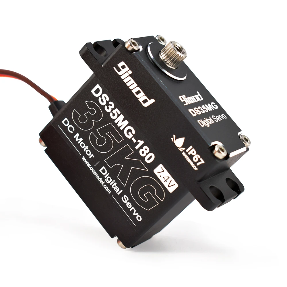 9imod DS35MG 35kg Waterproof Servo 180°/270° Full Aluminum Case Stainless Steel Gear High Torque for 1/8 1/10 RC Car