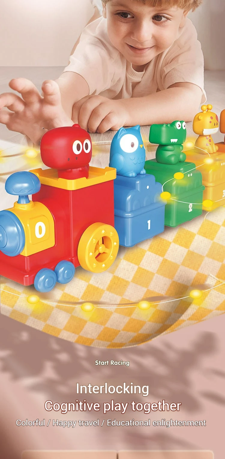 Children Electric Track Train Toy Steam Rail Car with Light&Music Mini Engineering Car Set Kids Puzzle Boy Toys Xmas Gifts