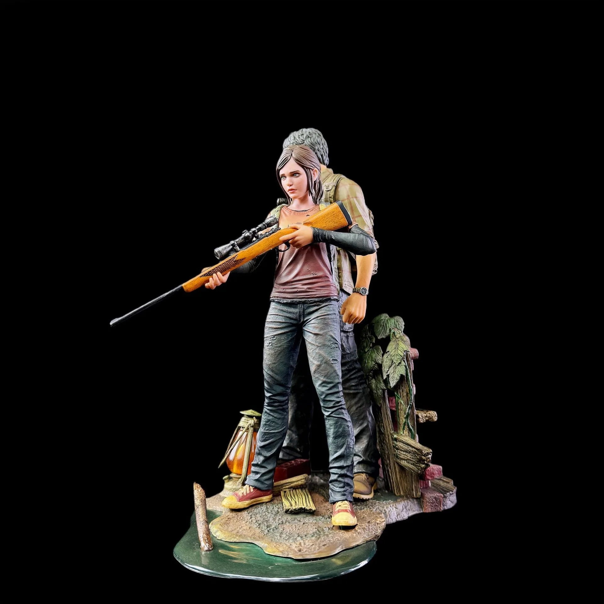 In-Stock The Last Of Us Figurine Joel & Ellie Action Figure Game Merchandise Desktop Ornament Model Collectible Statue Toys Gift