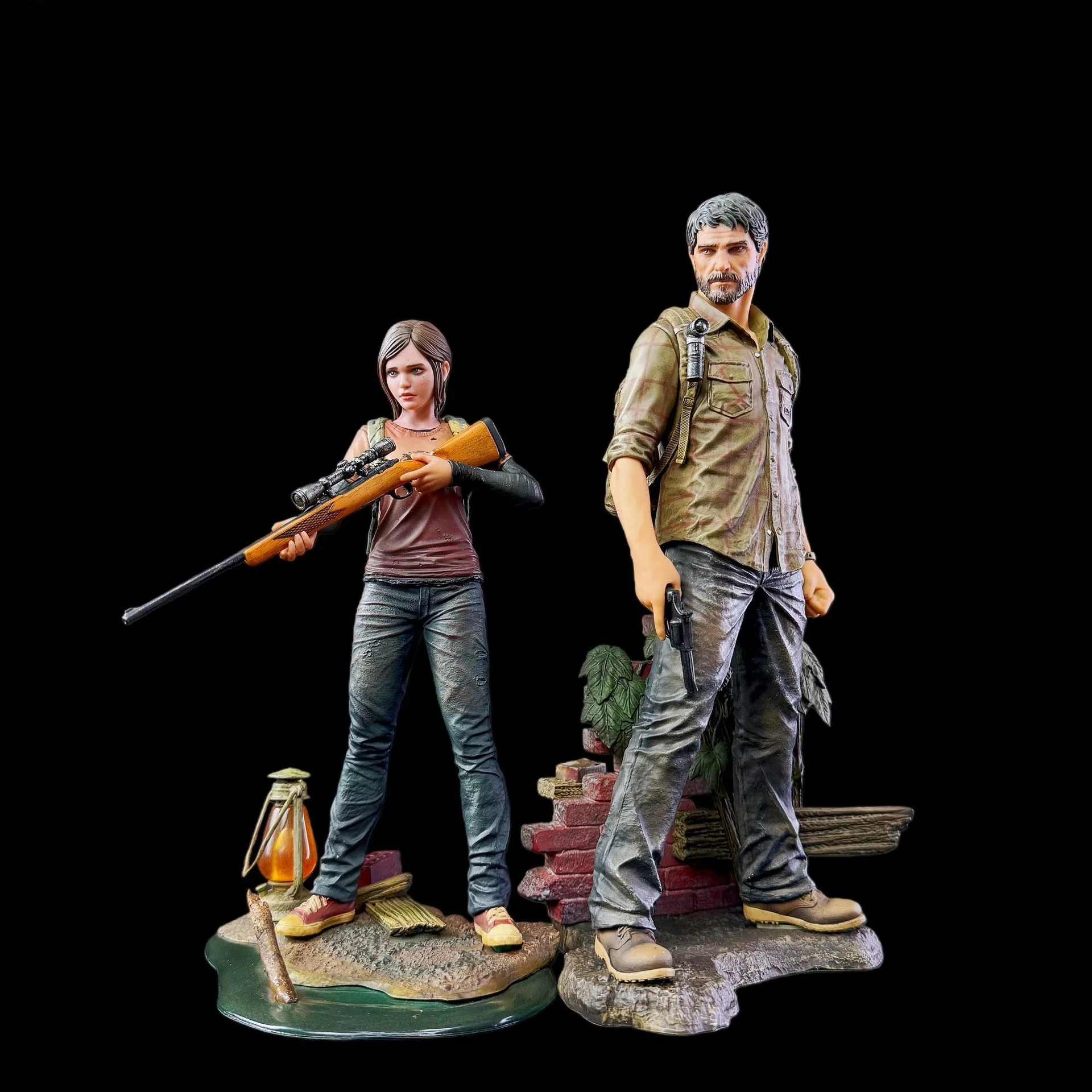 In-Stock The Last Of Us Figurine Joel & Ellie Action Figure Game Merchandise Desktop Ornament Model Collectible Statue Toys Gift