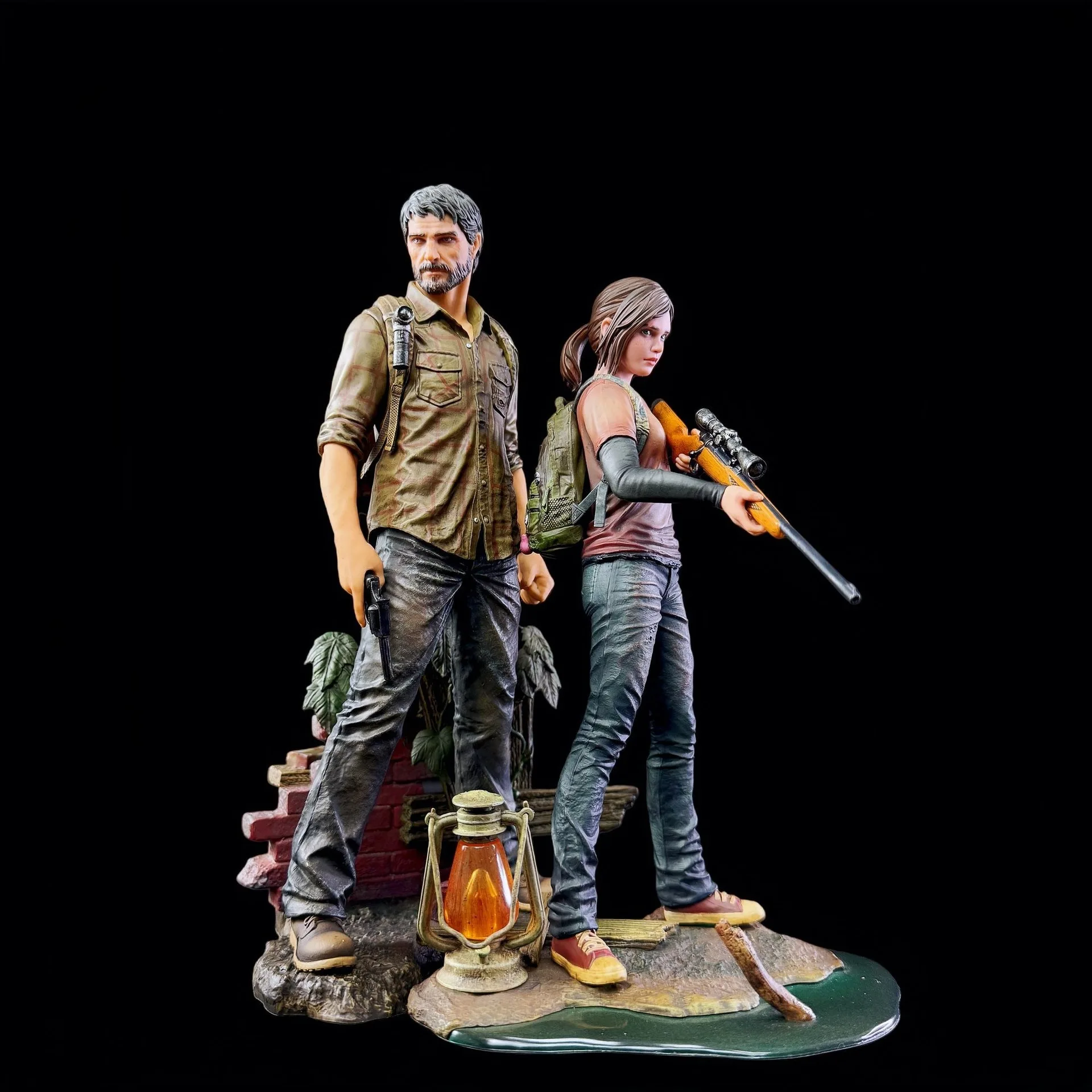In-Stock The Last Of Us Figurine Joel & Ellie Action Figure Game Merchandise Desktop Ornament Model Collectible Statue Toys Gift