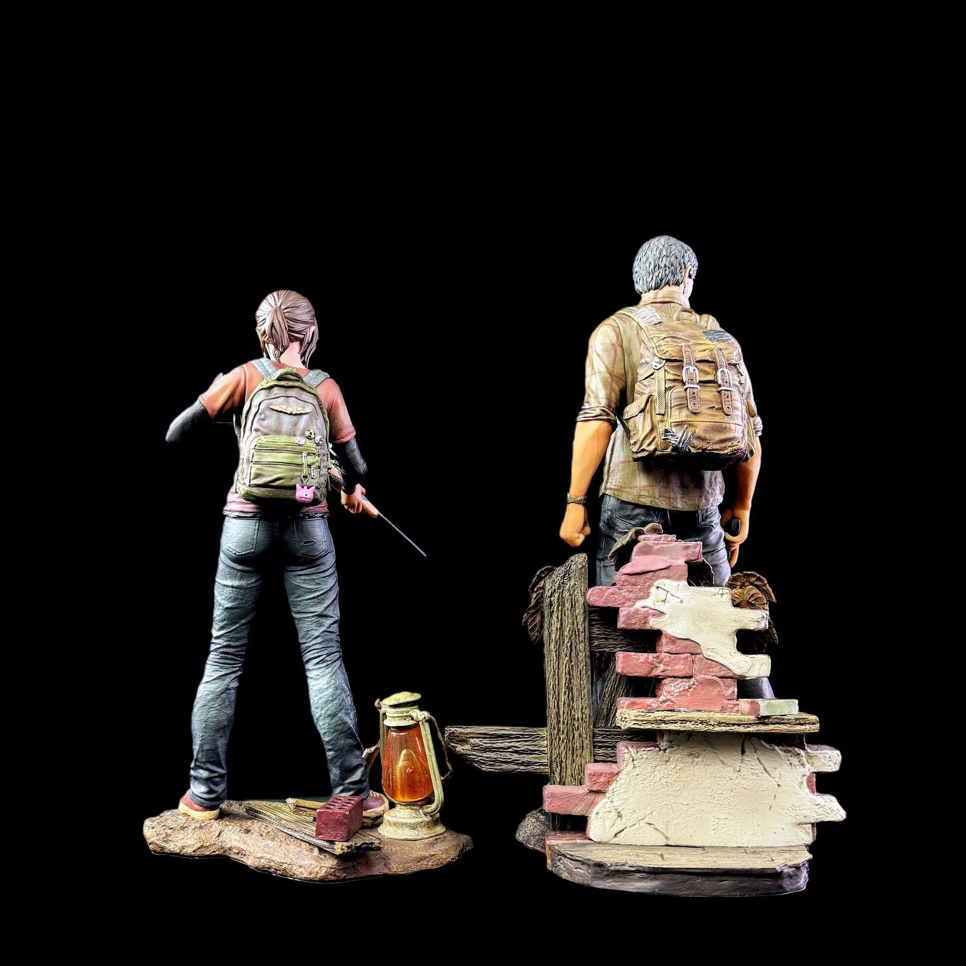 In-Stock The Last Of Us Figurine Joel & Ellie Action Figure Game Merchandise Desktop Ornament Model Collectible Statue Toys Gift