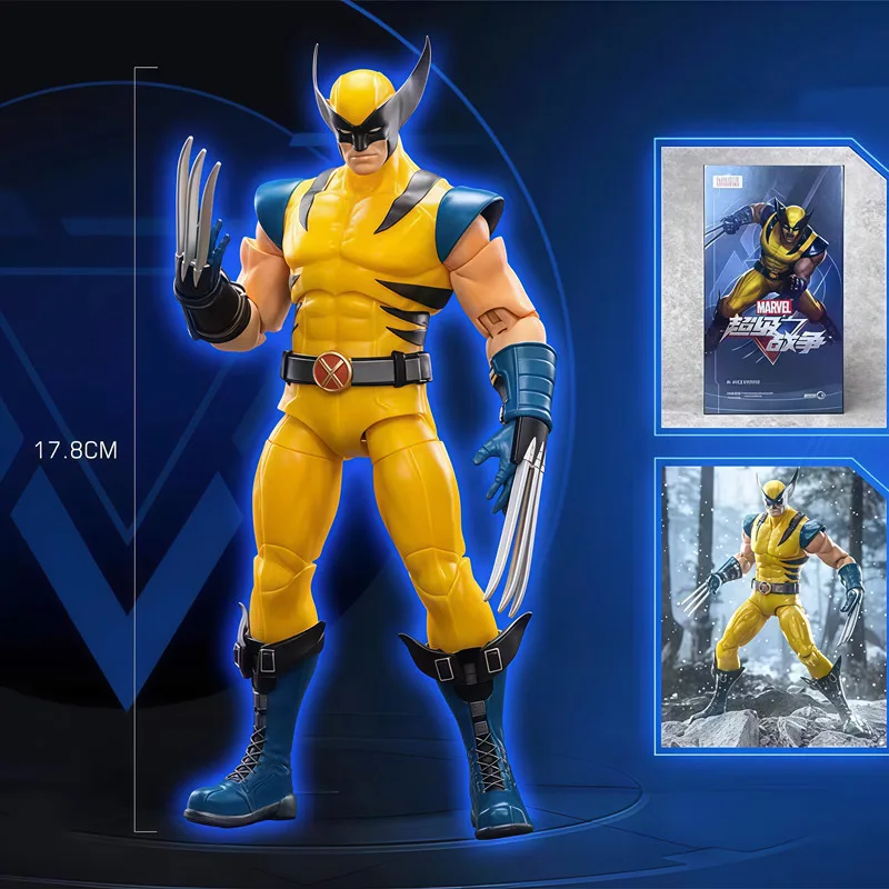 ZD Toys Wolverine Action Figures Movie Version Collection Mode Statue Doll Toys Movable Figure Display Piece Birthday Gifts