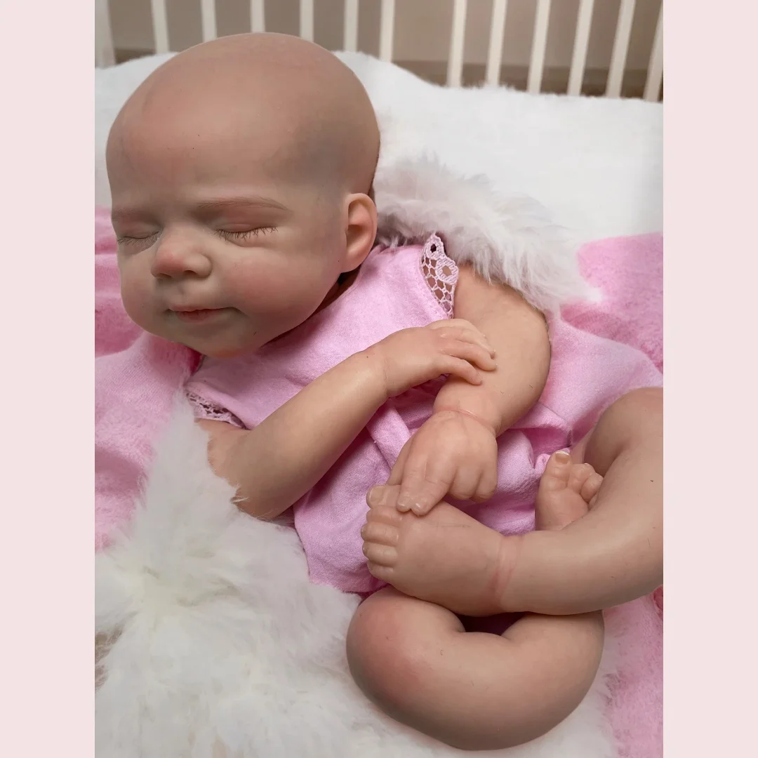 2 Sets Clothes & Washable Pascale Whole Body Silicone Bebe Reborn Girl With Open Mouth Soft Touch Newborn Silicone Girl Doll