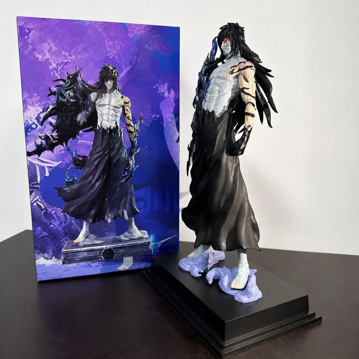 25cm Kurosaki Ichigo No Moon Anime Action Figure Model Statue Desktop Ornament Small Gift Christmas Day Gift Decoration