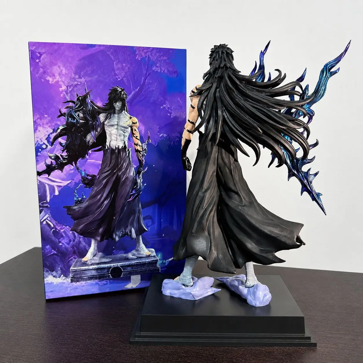 25cm Kurosaki Ichigo No Moon Anime Action Figure Model Statue Desktop Ornament Small Gift Christmas Day Gift Decoration