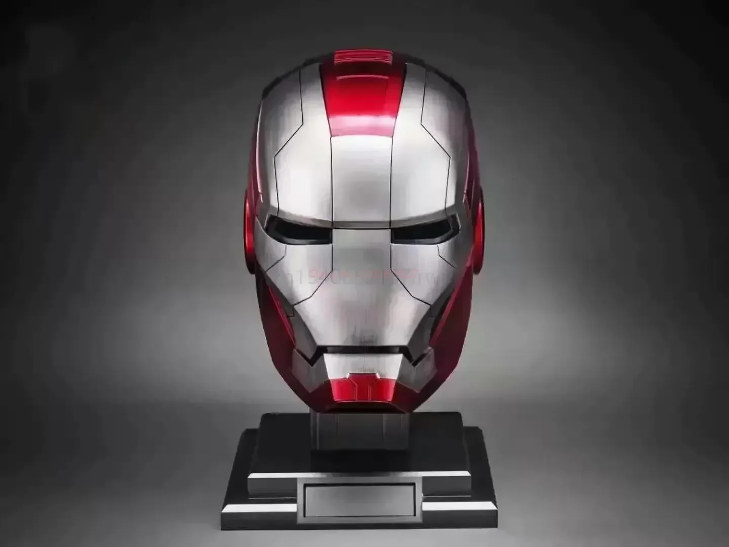 The Avengers 1/1 Iron Man Mk5 Helmet Wearable And Transformable Voice-Activated Electric Opening Closing Mk17 Decoration Gift