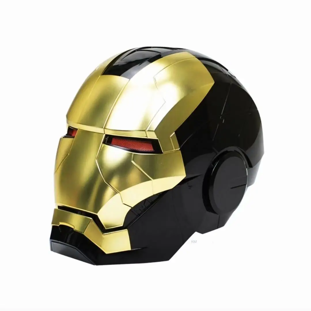 The Avengers 1/1 Iron Man Mk5 Helmet Wearable And Transformable Voice-Activated Electric Opening Closing Mk17 Decoration Gift