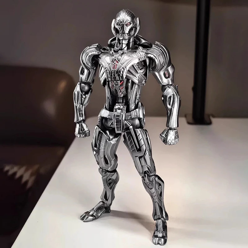Revoltech Avengers Ultron Action Figure 17cm AC Toys Amazing Yamaguchi Ultron Figurine Movable Collection Ko Ornaments Model Toy