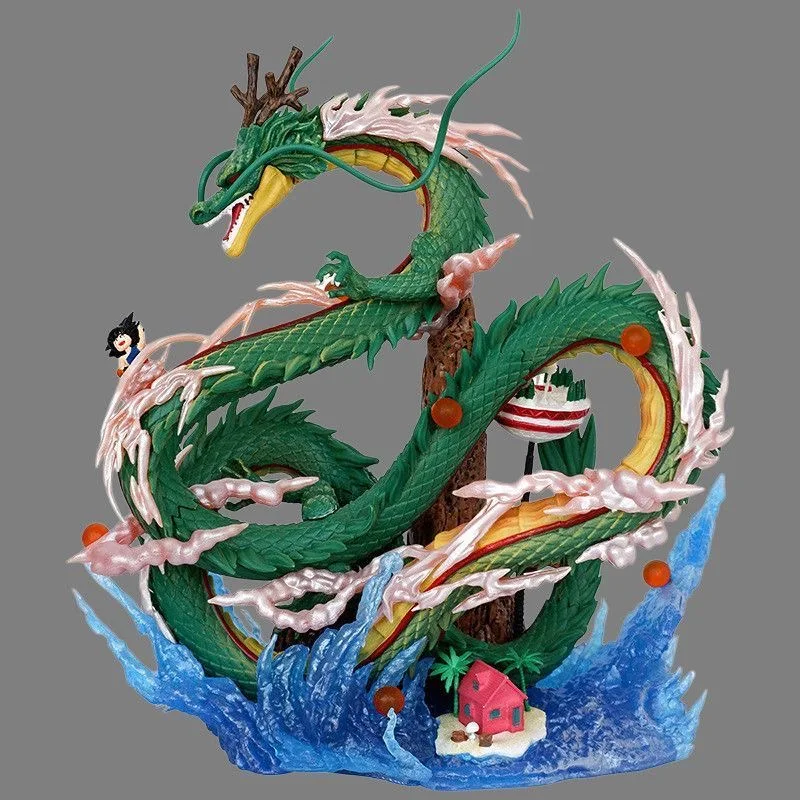 21cm/8.26in Anime Dragon Ball Z Figure Shenron Goku Action Figures Pvc Collection Model Toys for Gifts