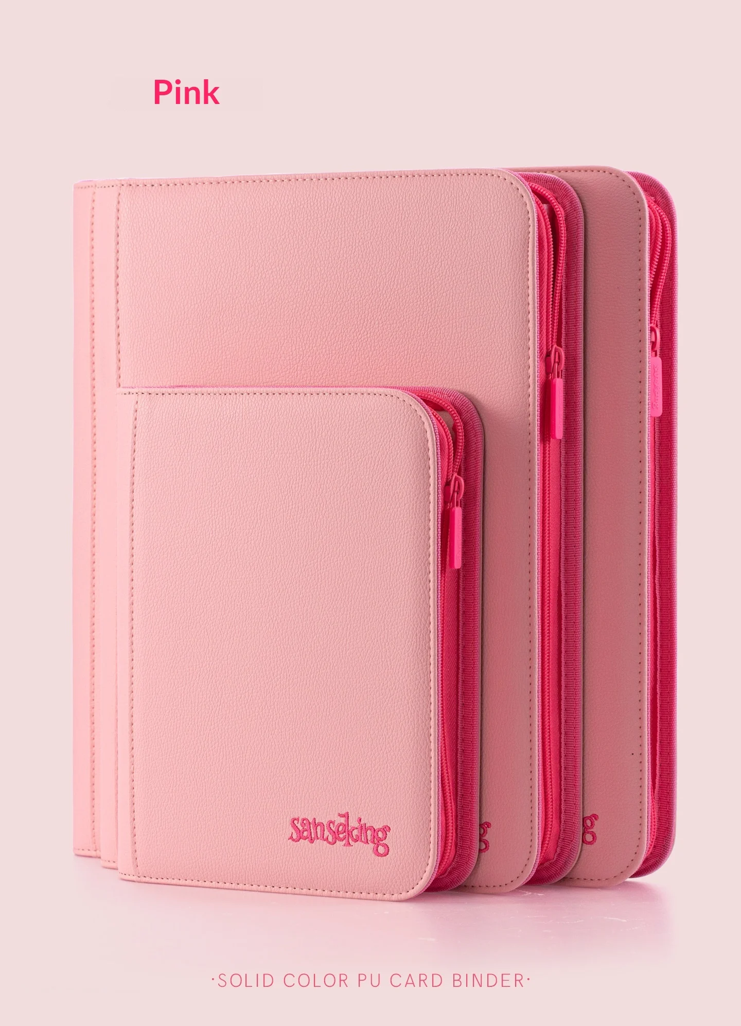 Sanseking Trading Card Binder 4/6/9 Pocket Card Collection Album Portable Card Storage Book for Collectible Cards