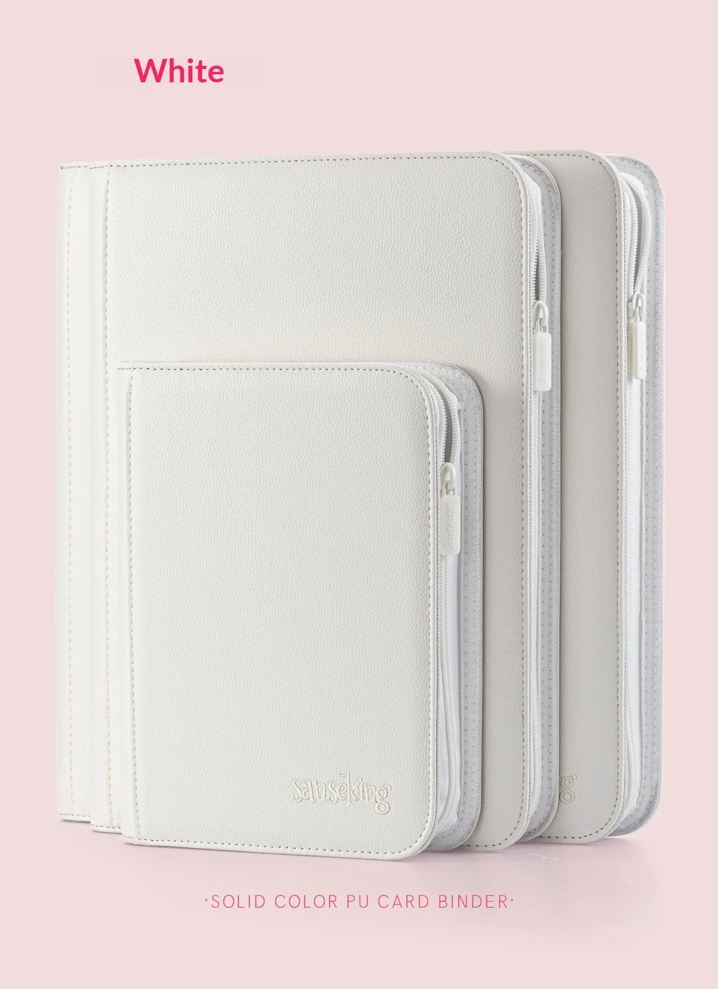 Sanseking Trading Card Binder 4/6/9 Pocket Card Collection Album Portable Card Storage Book for Collectible Cards