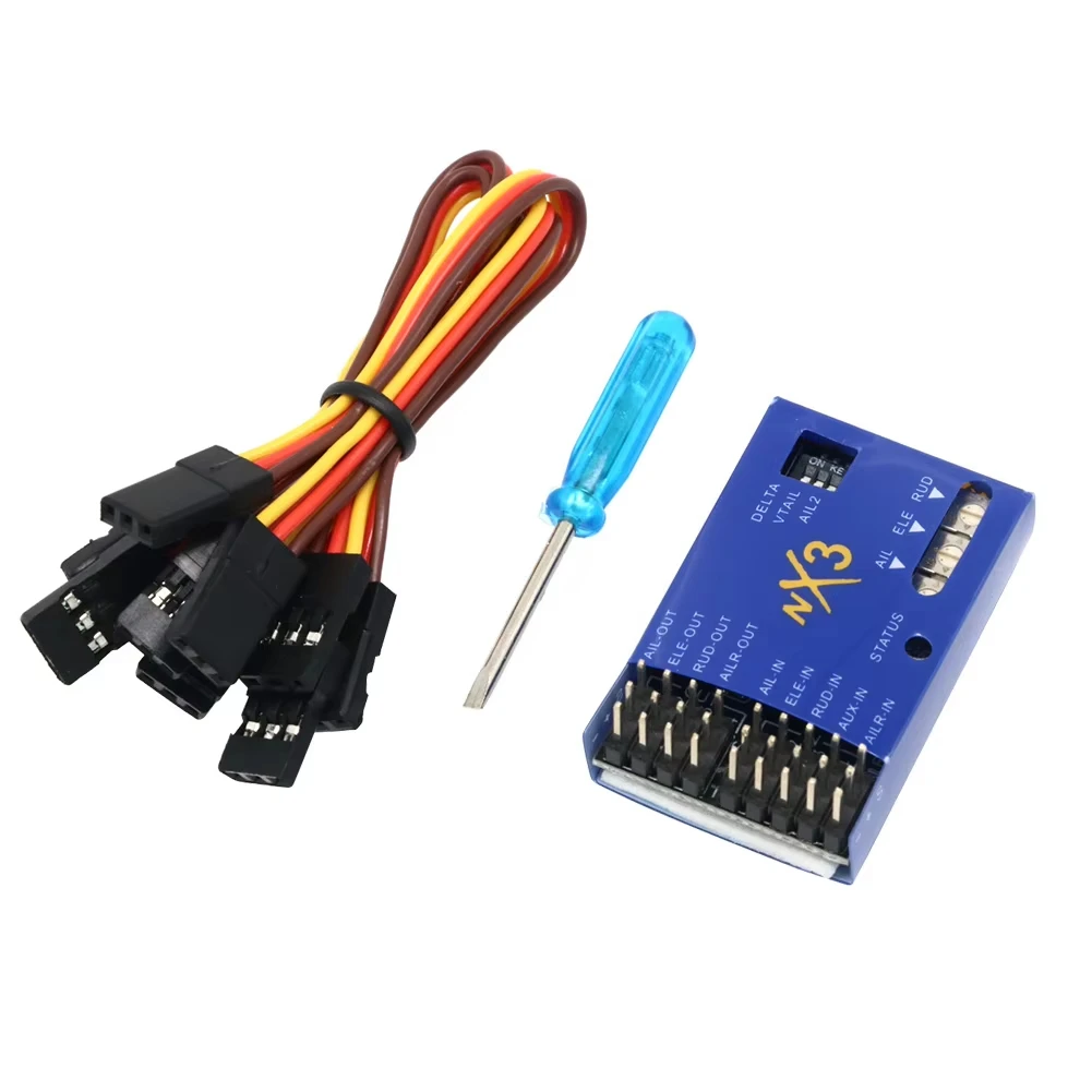 NEW Upgraded NX3 EVOS /PRO Flight Controller Autobalance for RC Fixed-Wing Airplane - High Performance Stability