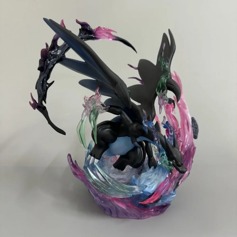 24cm/9.44in Anime Pokemon Figure Charizard X Action Figures Pvc Statue Desktop Ornamen Collection Model Toys Gifts