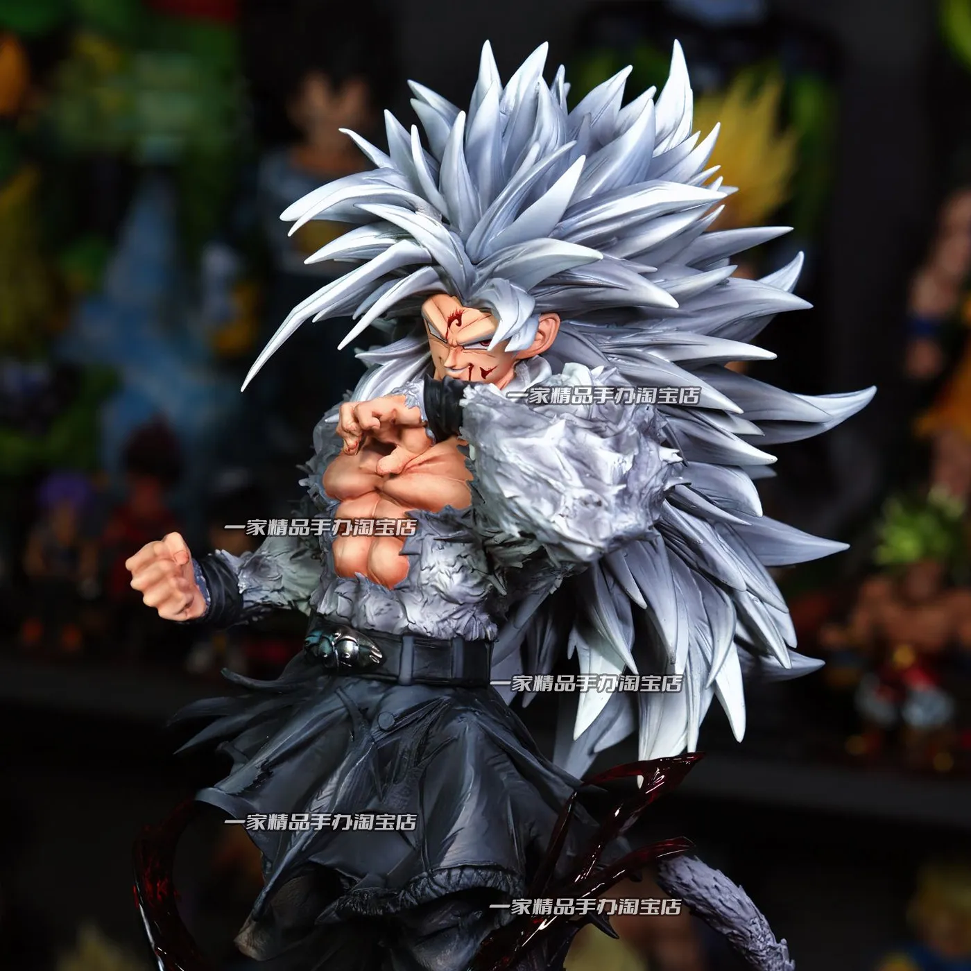 JT Dragon Ball Super Saiyan 5 Goku Pvc Statue Collectible Figure Desk Decoration Anime Merchandise Trendy Toy Gift For Men