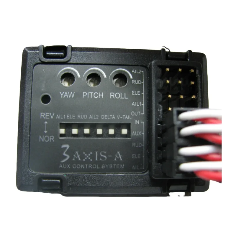 3 Axis Gyro Flight Controller TL70 Auto Balance Stabilizer for RC Fixed Wing Airplane Delta Wing V Tail FPV Drone Helicopter