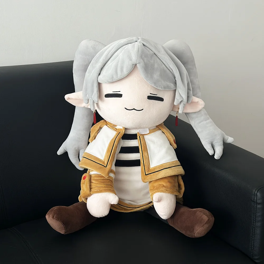 Frieren Beyond Journey's End Cartoon Plush Toy Anime Peripheral Soft Stuffed Doll Anime Fan Collectibles Kids for Holiday Gift