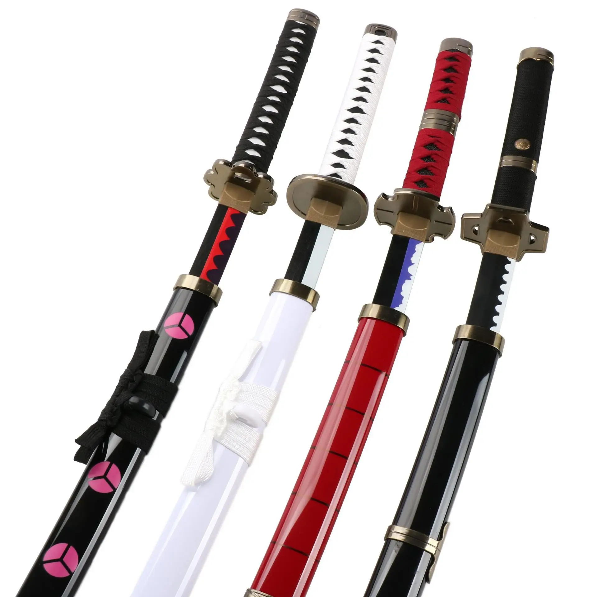 104cm Roronoa Zoro Sword Anime One Piece Cosplay Prop Knife Ninja Schwert Real Size Japanese Katana Original Samurai Sabre Toy
