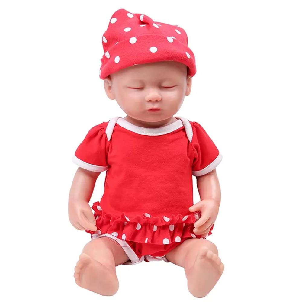 IVITA Beautiful Painted Realistic Silicone Reborn Baby Dolls Shipped from Brazil Warehouse for Children Christmas Gift