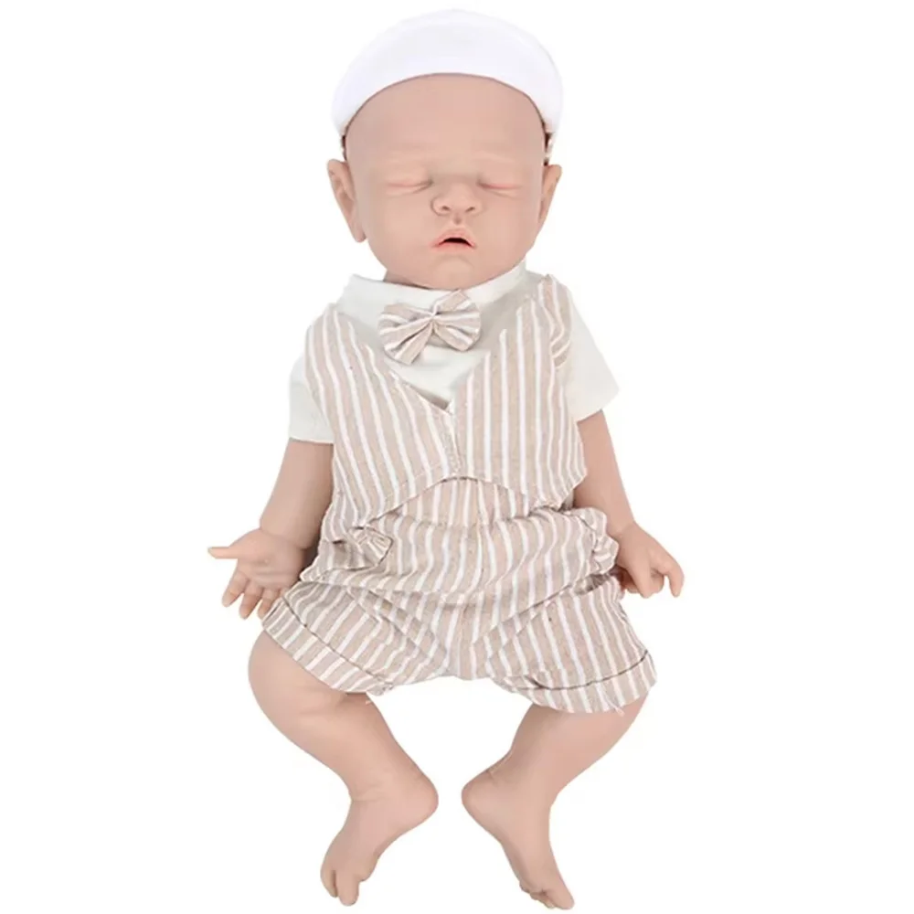 IVITA Beautiful Painted Realistic Silicone Reborn Baby Dolls Shipped from Brazil Warehouse for Children Christmas Gift