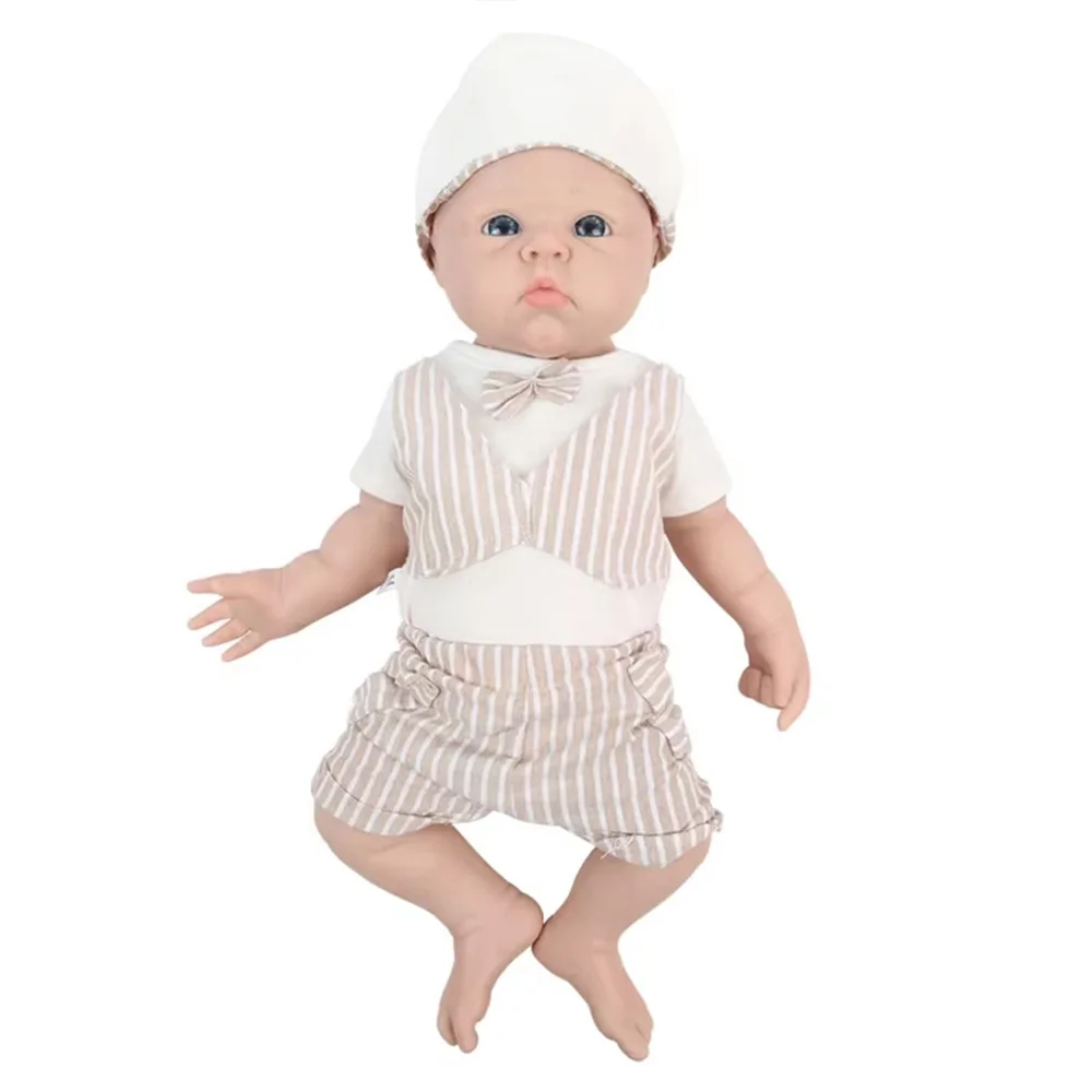 IVITA Beautiful Painted Realistic Silicone Reborn Baby Dolls Shipped from Brazil Warehouse for Children Christmas Gift