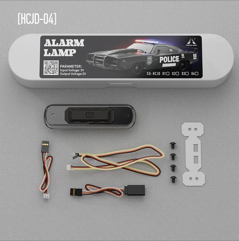 Rc Car Roof Lamp 7 Colors And 12 Modes Led Light Bar For 1/10 Rc Crawler Trax/as Trx4 Trx4m Axial Scx10 Scx24 Rgt D90 Yikong Hsp