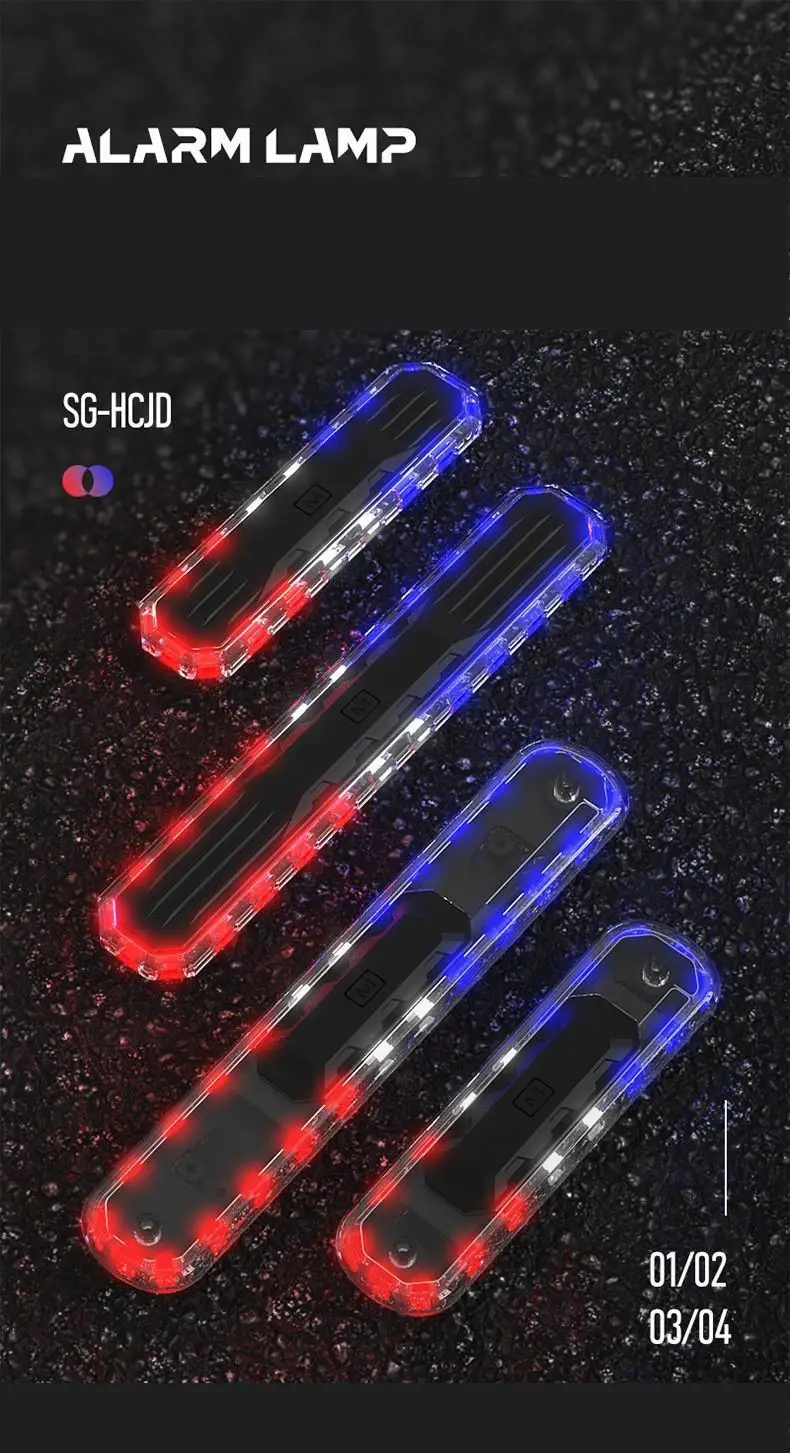 Rc Car Roof Lamp 7 Colors And 12 Modes Led Light Bar For 1/10 Rc Crawler Trax/as Trx4 Trx4m Axial Scx10 Scx24 Rgt D90 Yikong Hsp