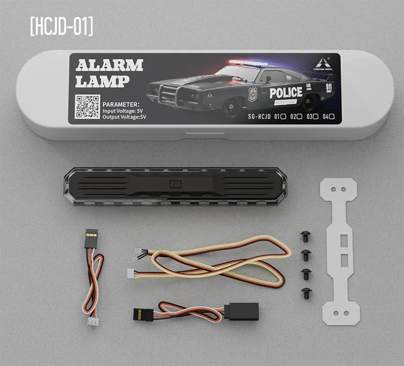 Rc Car Roof Lamp 7 Colors And 12 Modes Led Light Bar For 1/10 Rc Crawler Trax/as Trx4 Trx4m Axial Scx10 Scx24 Rgt D90 Yikong Hsp