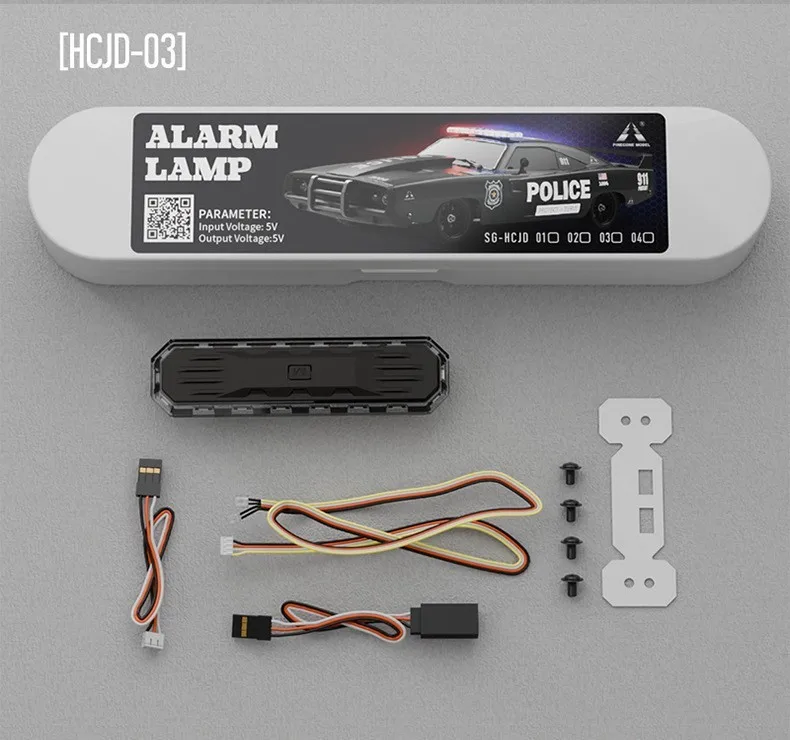 Rc Car Roof Lamp 7 Colors And 12 Modes Led Light Bar For 1/10 Rc Crawler Trax/as Trx4 Trx4m Axial Scx10 Scx24 Rgt D90 Yikong Hsp