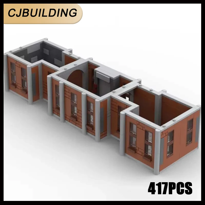 417PCS Famous Movie Building Blocks Extra Floor For The Set MOC-76294 Architecture Diorama Technology Bricks MOC-200482